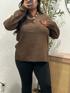 Ellie Henley Sweater Brown