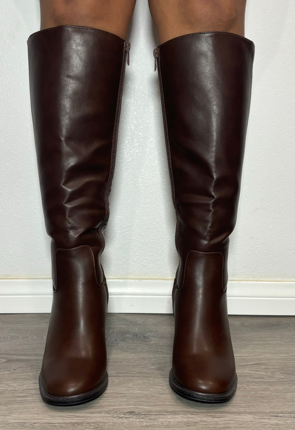 Cami Knee High Boot Brown