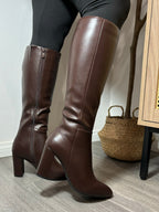 Brazil Knee High Boot Brown