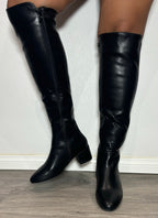 Billie Above the Knee Boot Black