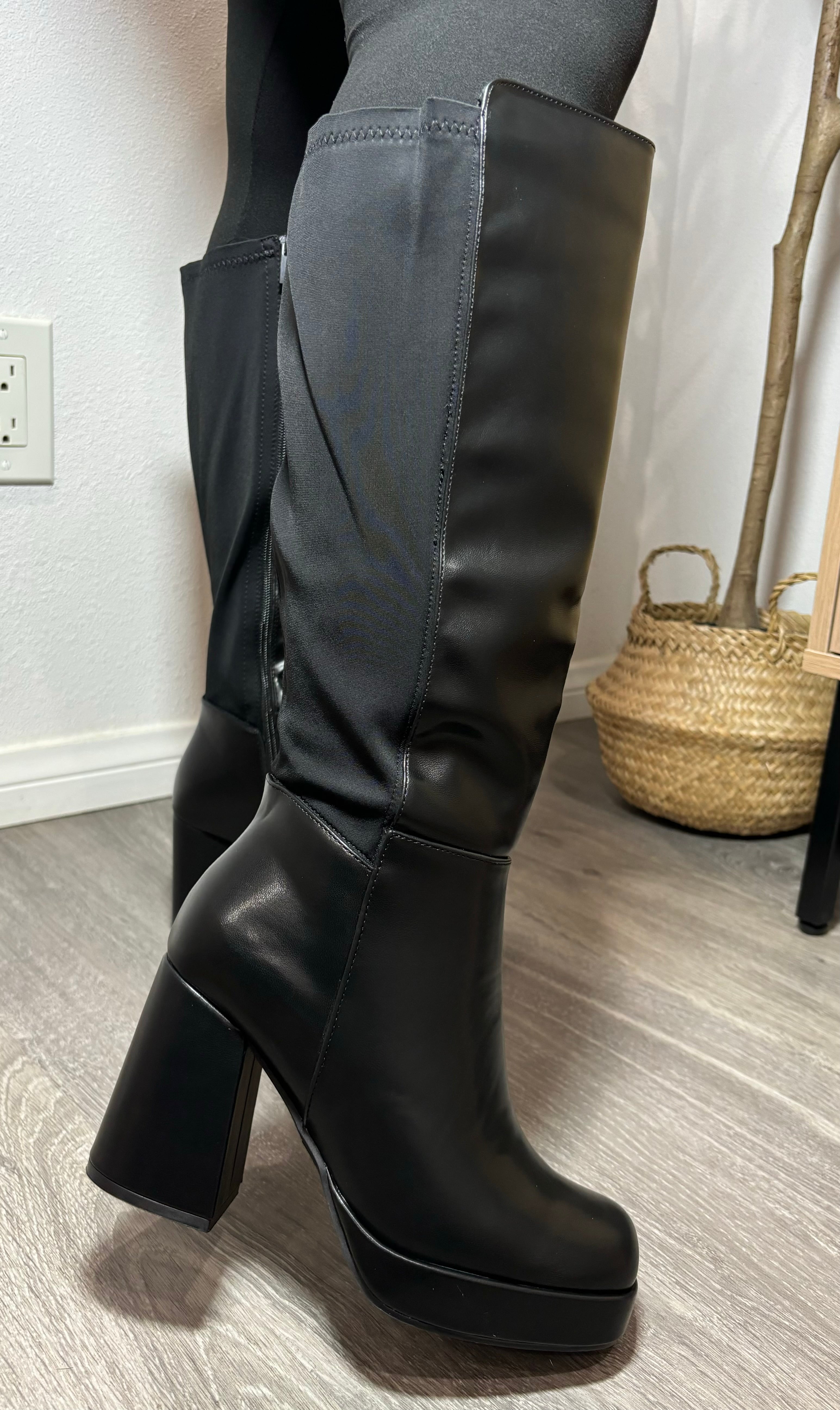 Ava (Wide Calf) Knee High Boot