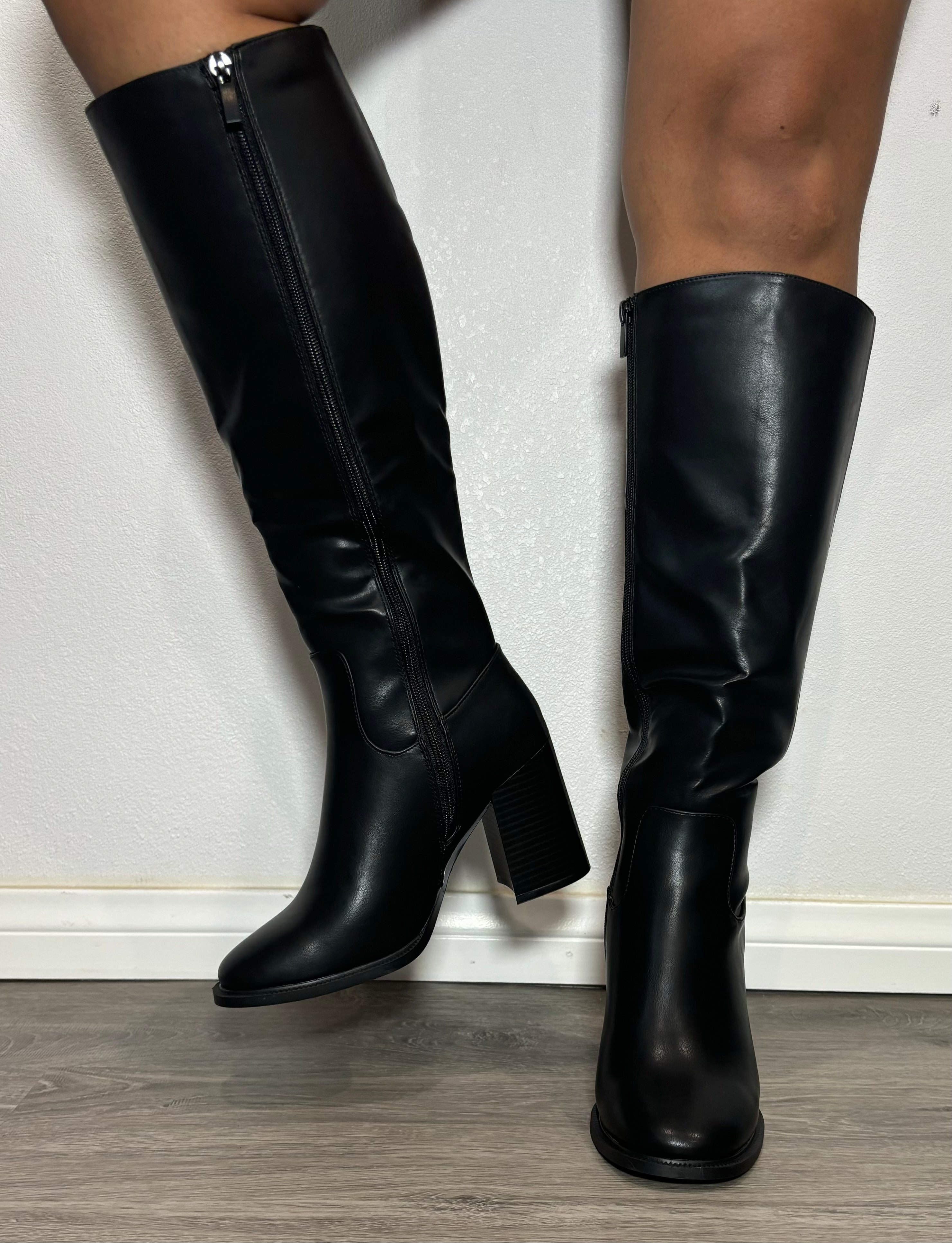 Cami Knee High Boot Black