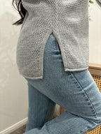 Ellie Henley Sweater Grey