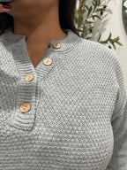Ellie Henley Sweater Grey