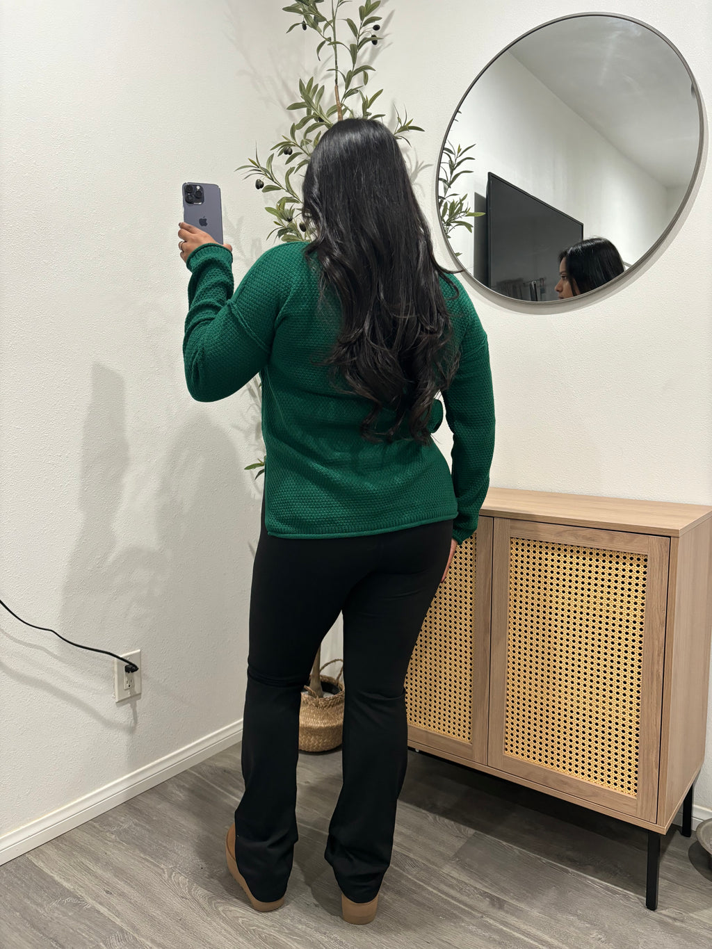 Ellie Henley Sweater Hunter Green