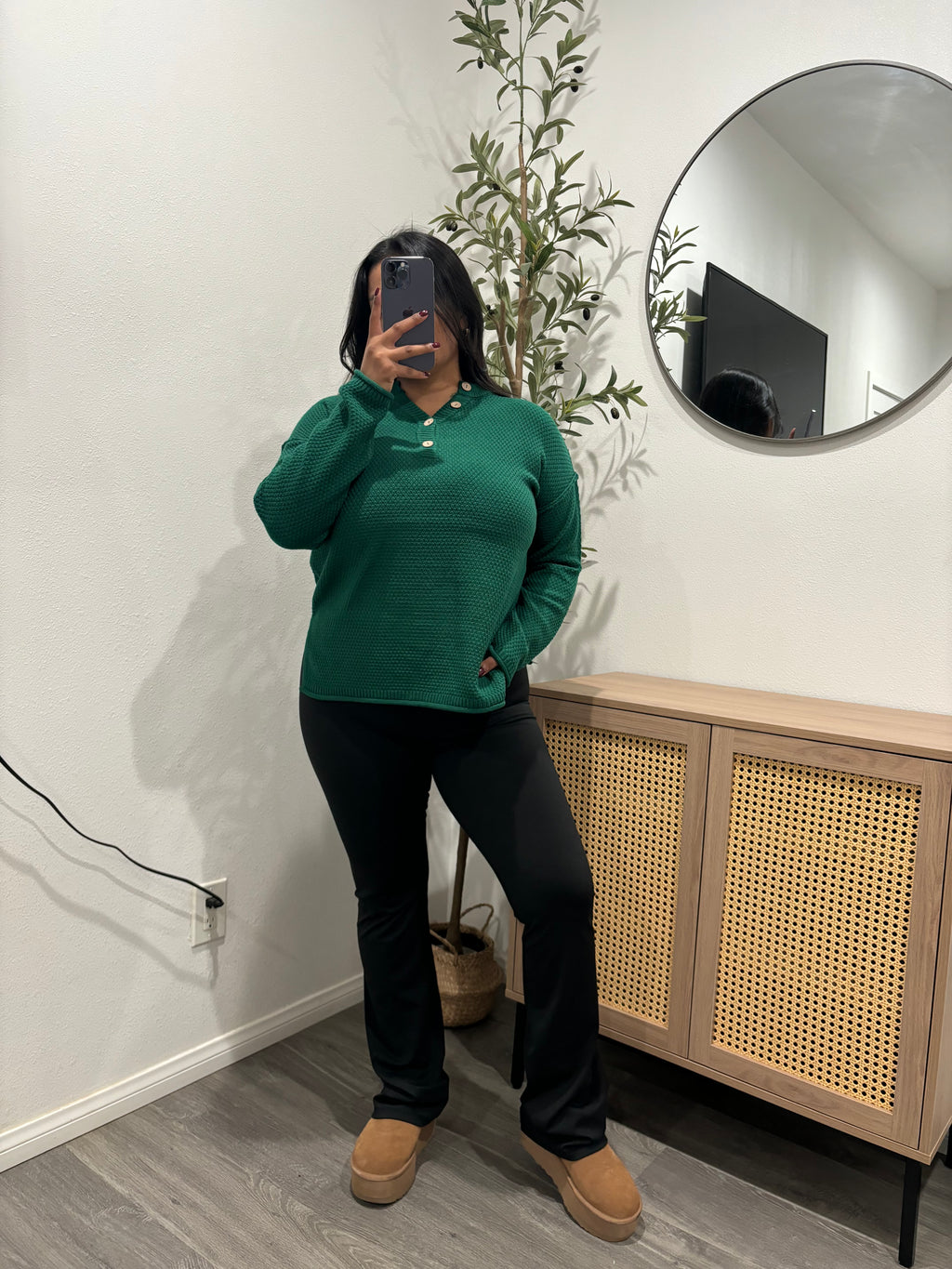 Ellie Henley Sweater Hunter Green