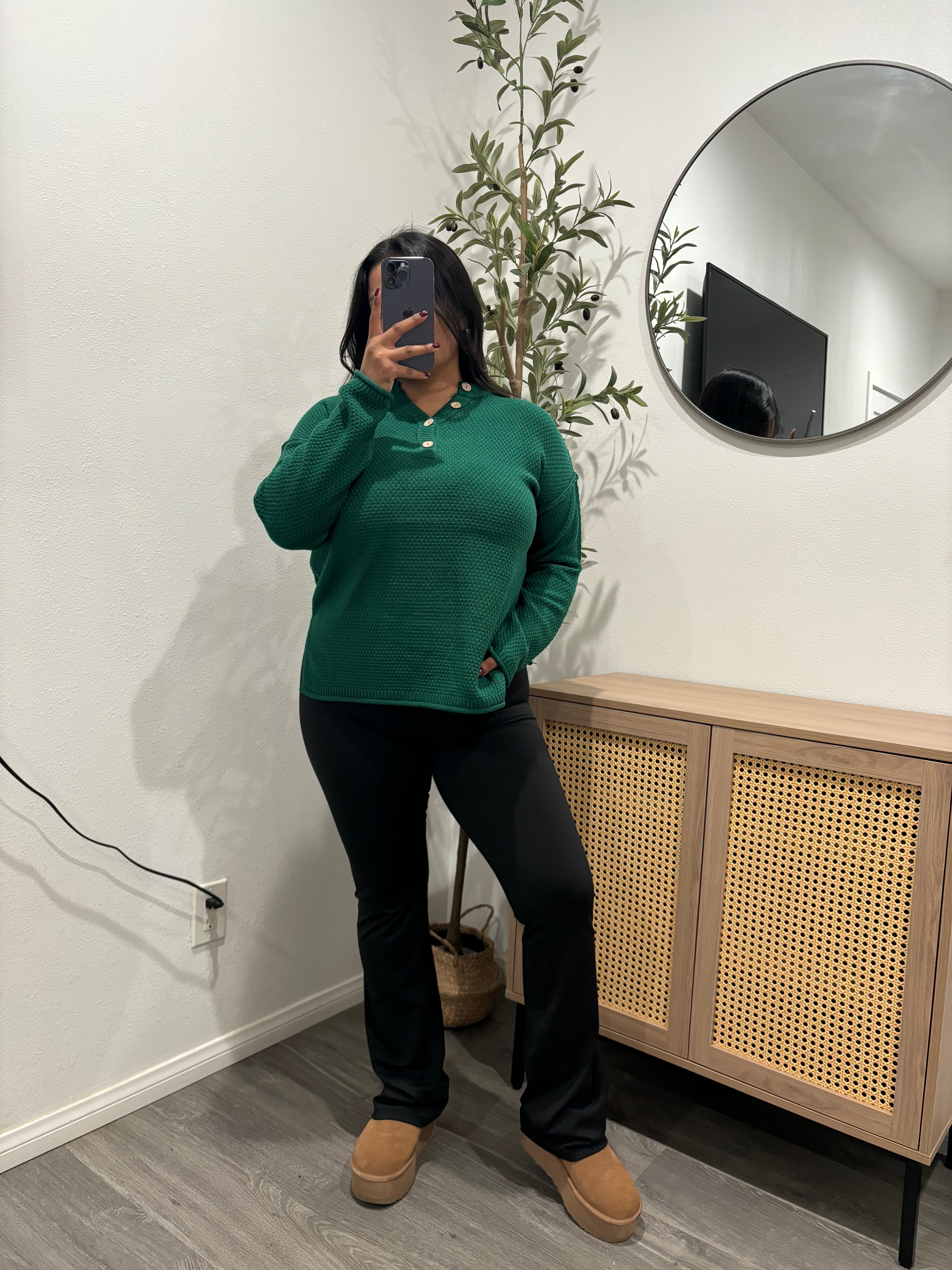 Ellie Henley Sweater Hunter Green