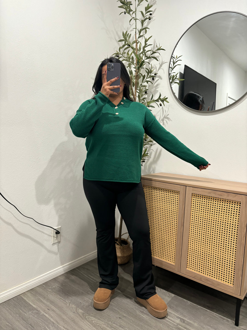 Ellie Henley Sweater Hunter Green