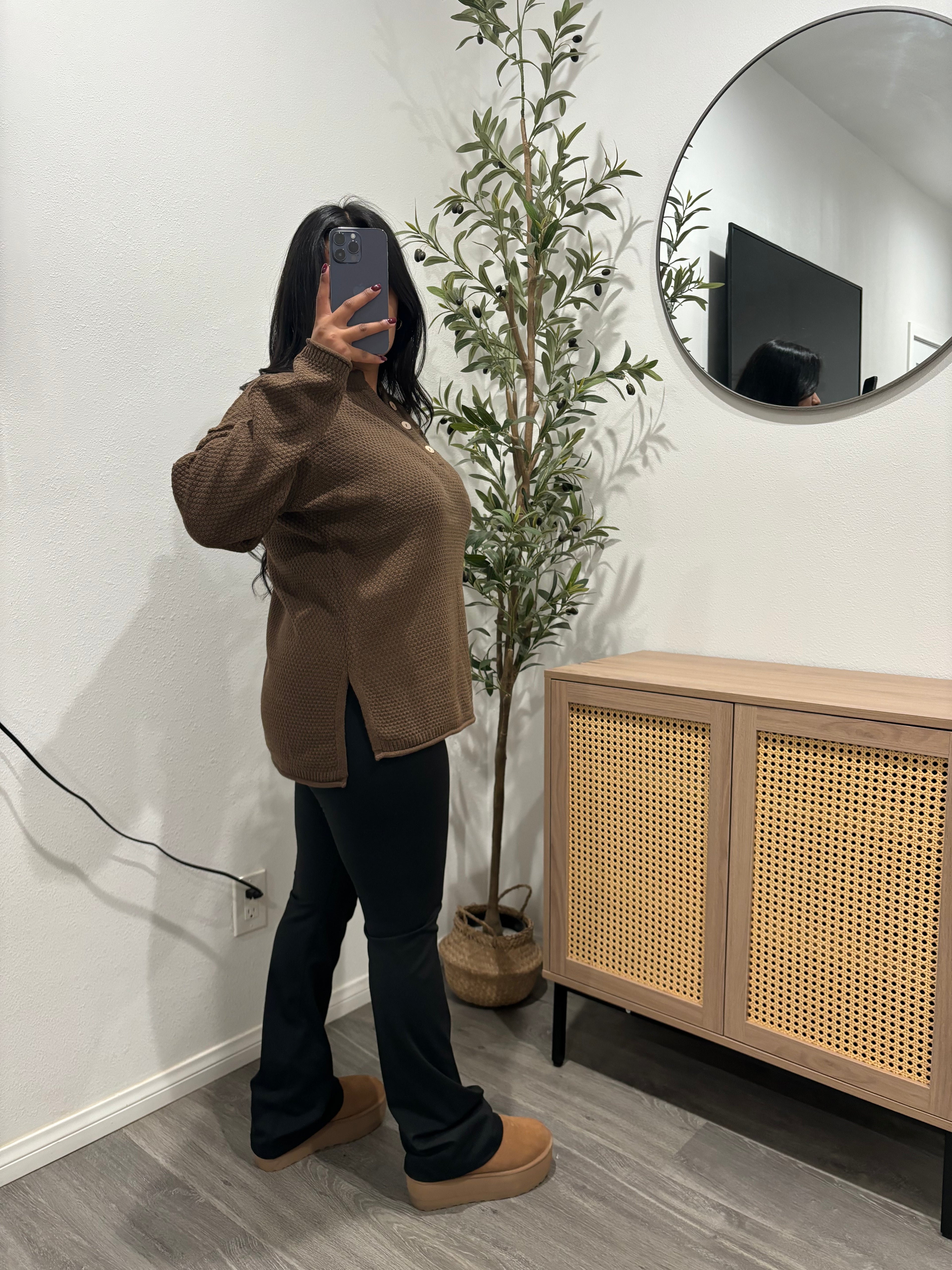 Ellie Henley Sweater Brown