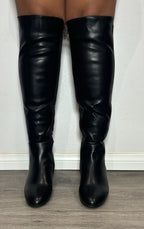 Billie Above the Knee Boot Black